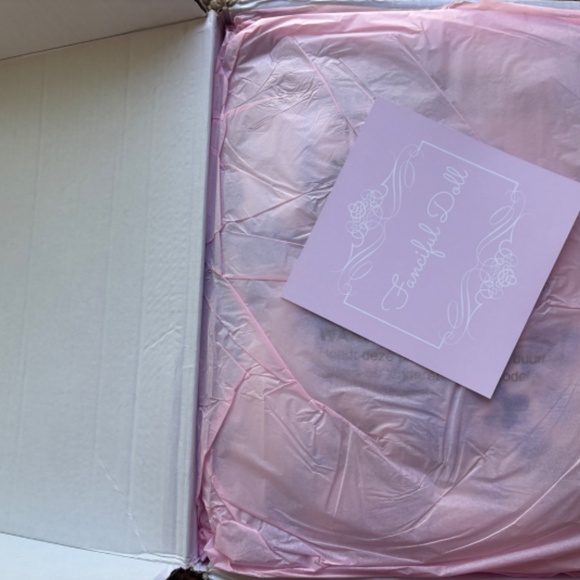 Fanciful Doll Floral Blue Maxi Dress - Picture 4 of 13